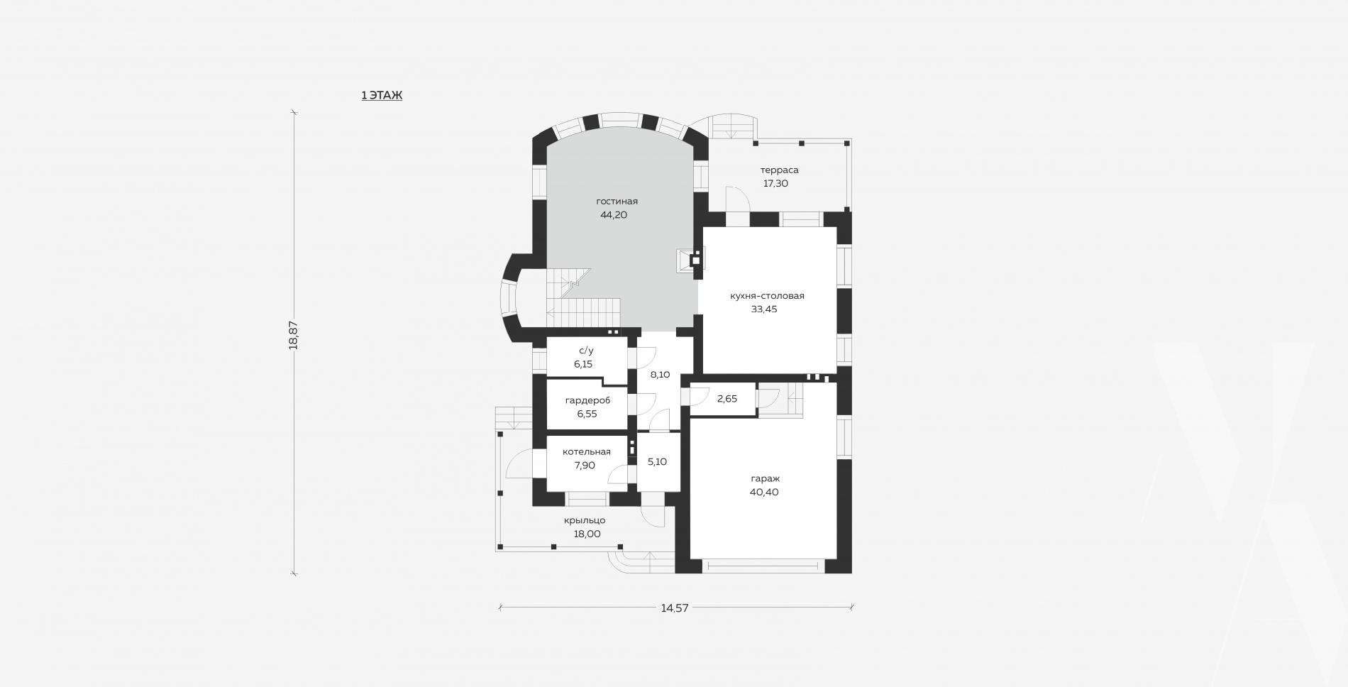 Планировка проекта дома №m-164 m-164_p (1).jpg